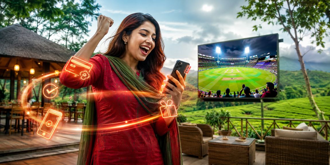 সিলেটের চা বাগানে ক্রিকেট বেটিং পরিবেশ